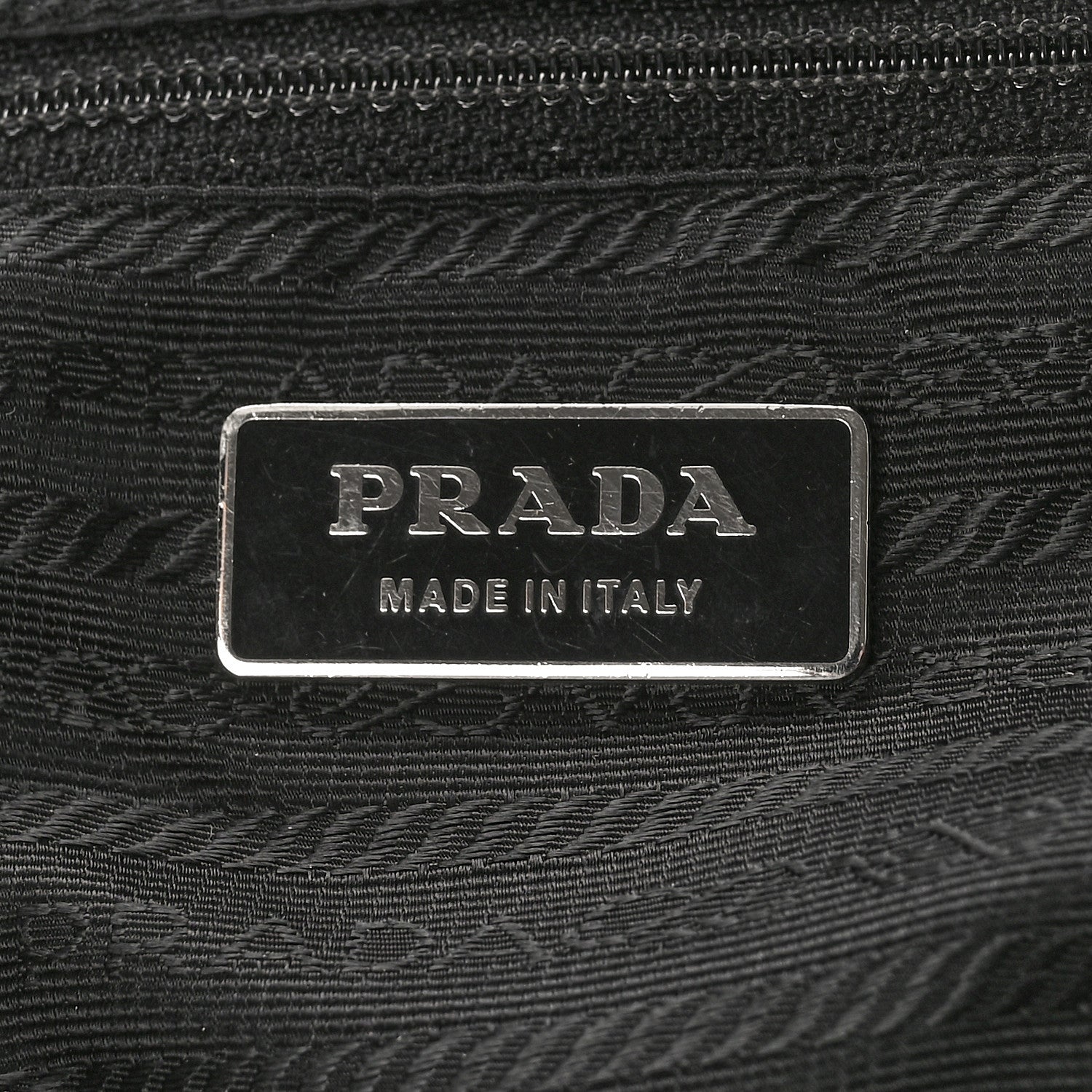 Prada Tessuto Nylon Vela Medium Backpack Black 6 of 13