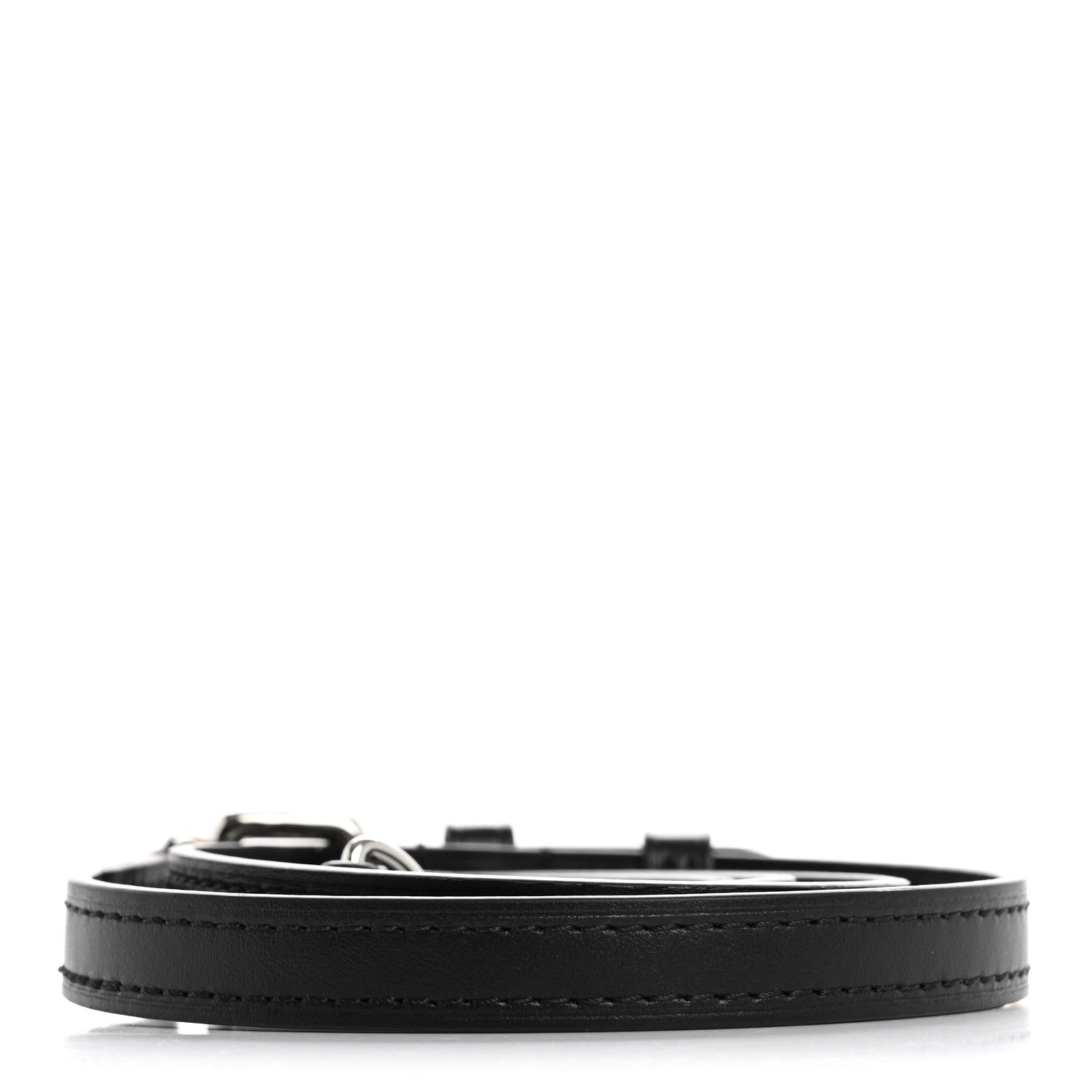 Louis Vuitton Calfskin Adjustable Shoulder Strap Black 2 of 3