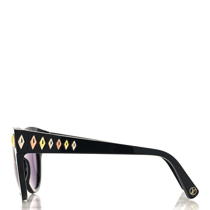 Louis Vuitton Acetate Melina Sunglasses Z0811W Black 3 of 6