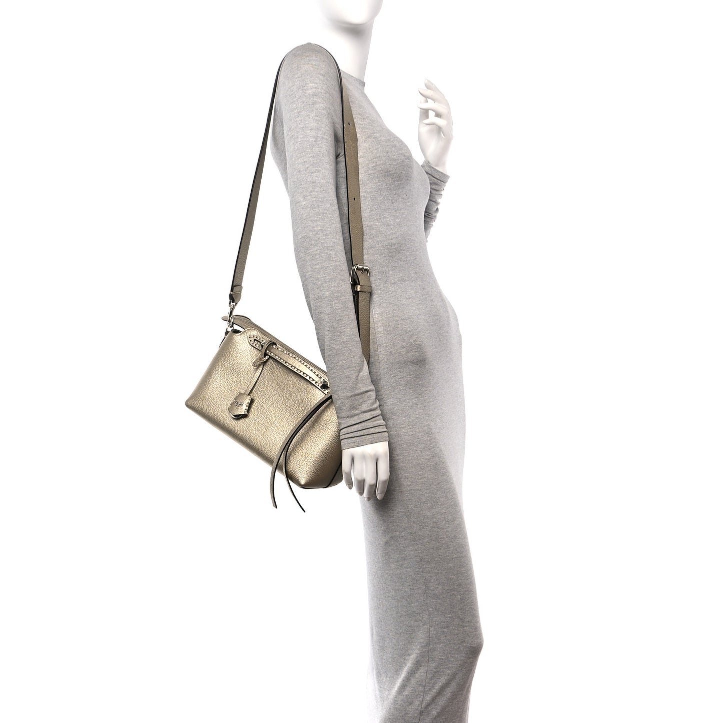 Cuoio Romano Selleria Medium By The Way Boston Bag Gold