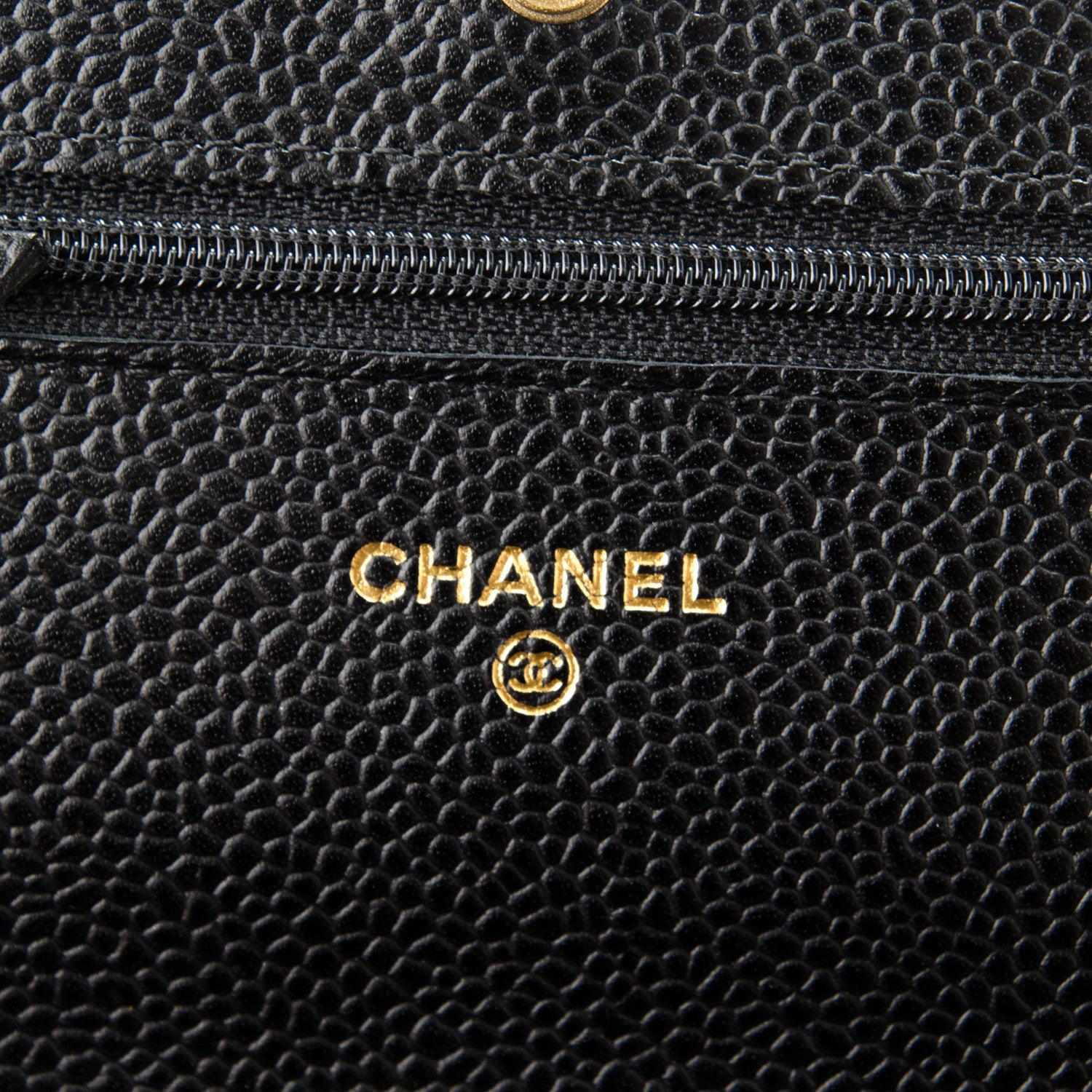 Chanel Caviar Quilted Wallet On Chain WOC Black 6 of 8
