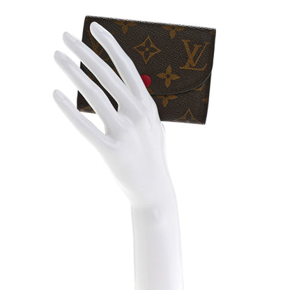 Louis Vuitton Monogram Rosalie Coin Purse Fuchsia 2 of 9
