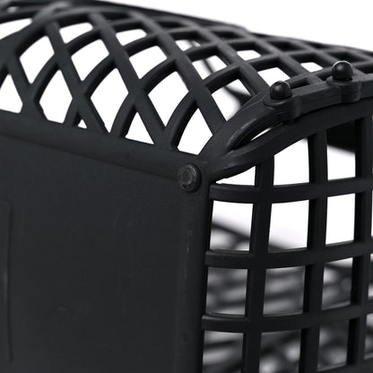 Fendi Recycled Plastic Vitello Liberty Matte Medium Fendi Basket Black Miele Scuro 8 of 13