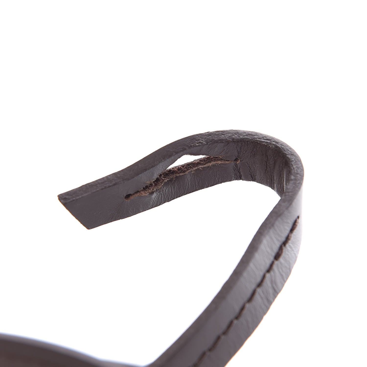 Louis Vuitton Calfskin 12mm Favorite Long Strap Brown 3 of 4