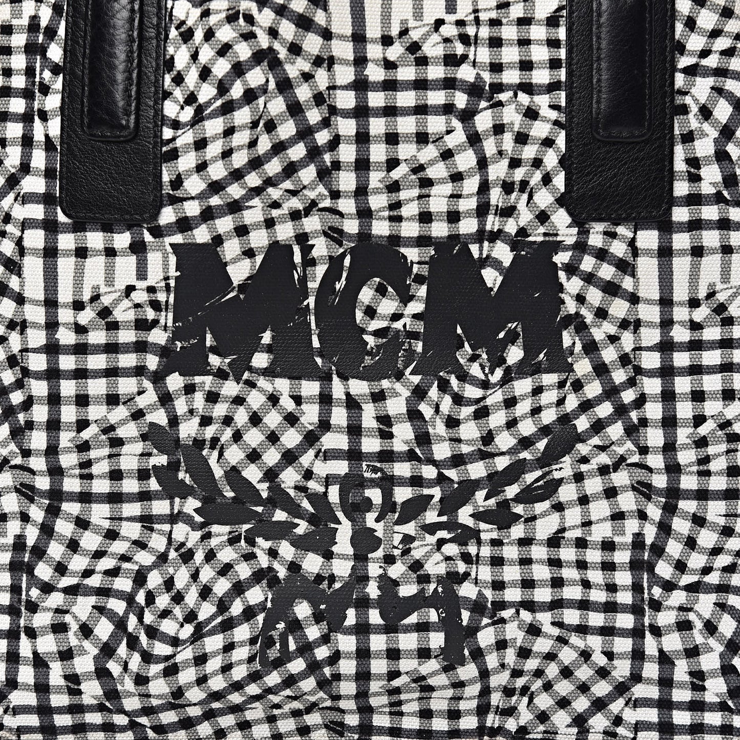 Visetos Medium Liz Reversible Shopper Tote Black