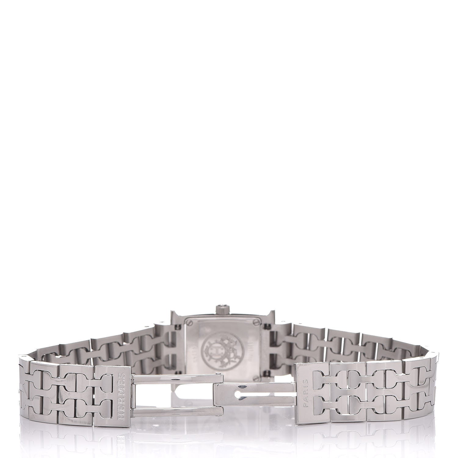 Hermes Stainless Steel 17.2mm Heure H Hour Quartz Watch 4 of 10