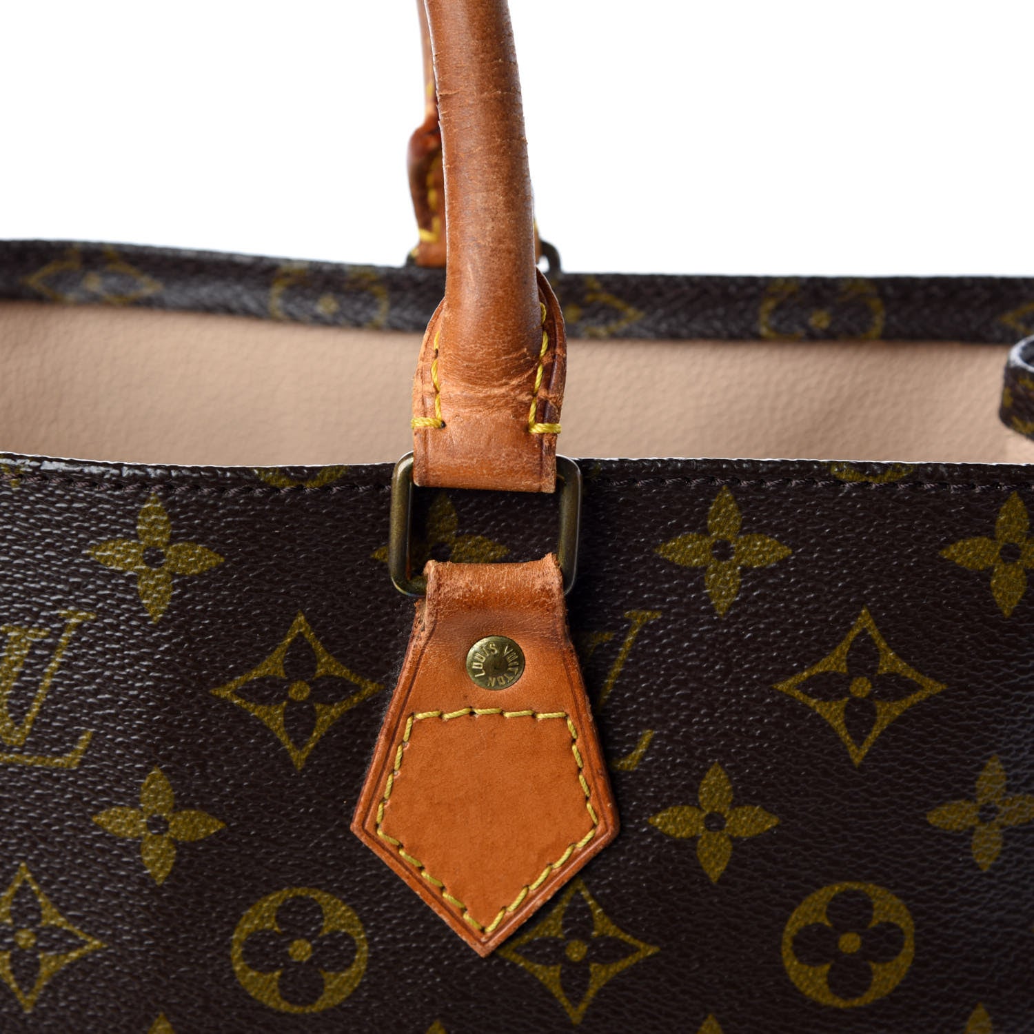 Louis Vuitton Monogram Sac Plat 12 of 17