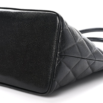 Chanel Caviar Quilted Medallion Tote Black 11 of 11