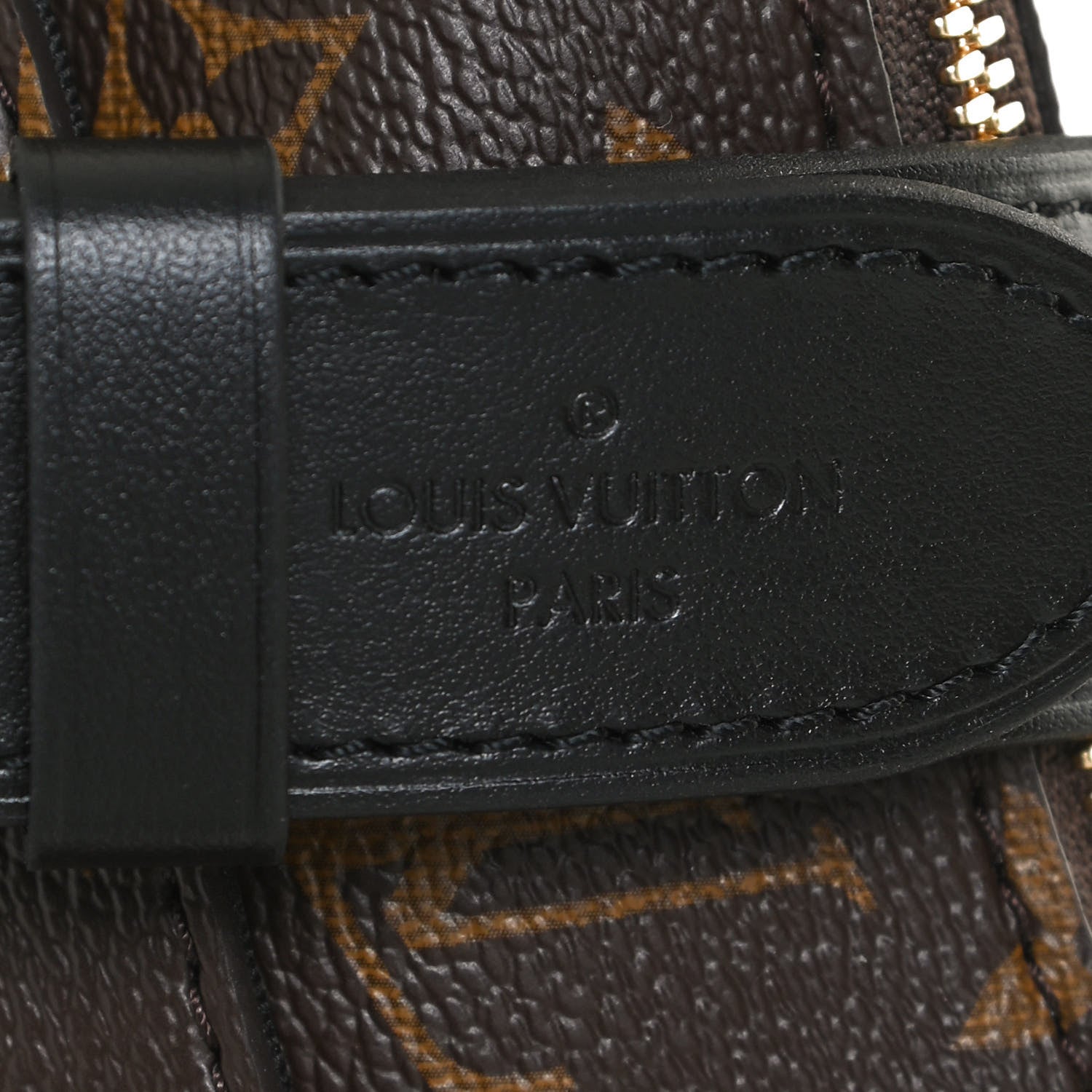 Louis Vuitton Monogram Odeon PM Black 7 of 10