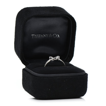 Tiffany Platinum Diamond Enchant Butterfly Ring 49 5 7 of 7