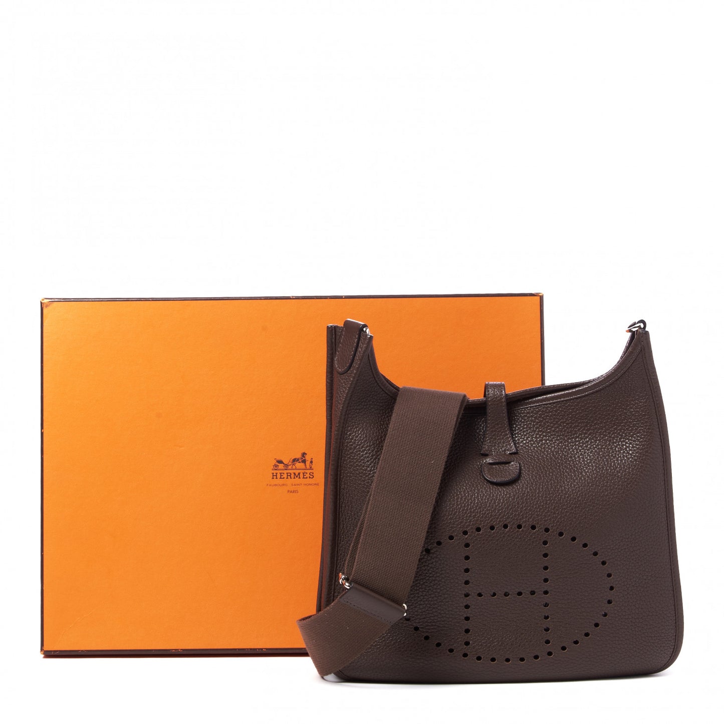 Taurillon Clemence Evelyne III PM Chocolate