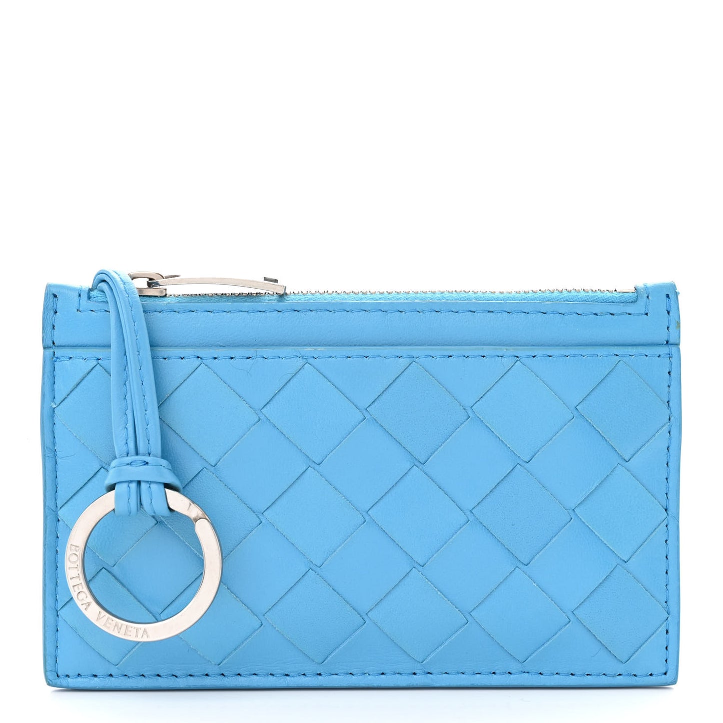 Nappa Intrecciato Key Case Pool