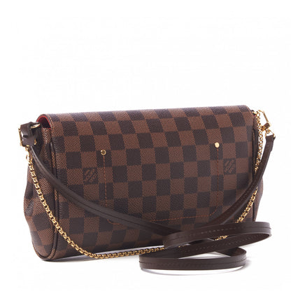 Louis Vuitton Damier Ebene Favorite MM 3 of 10