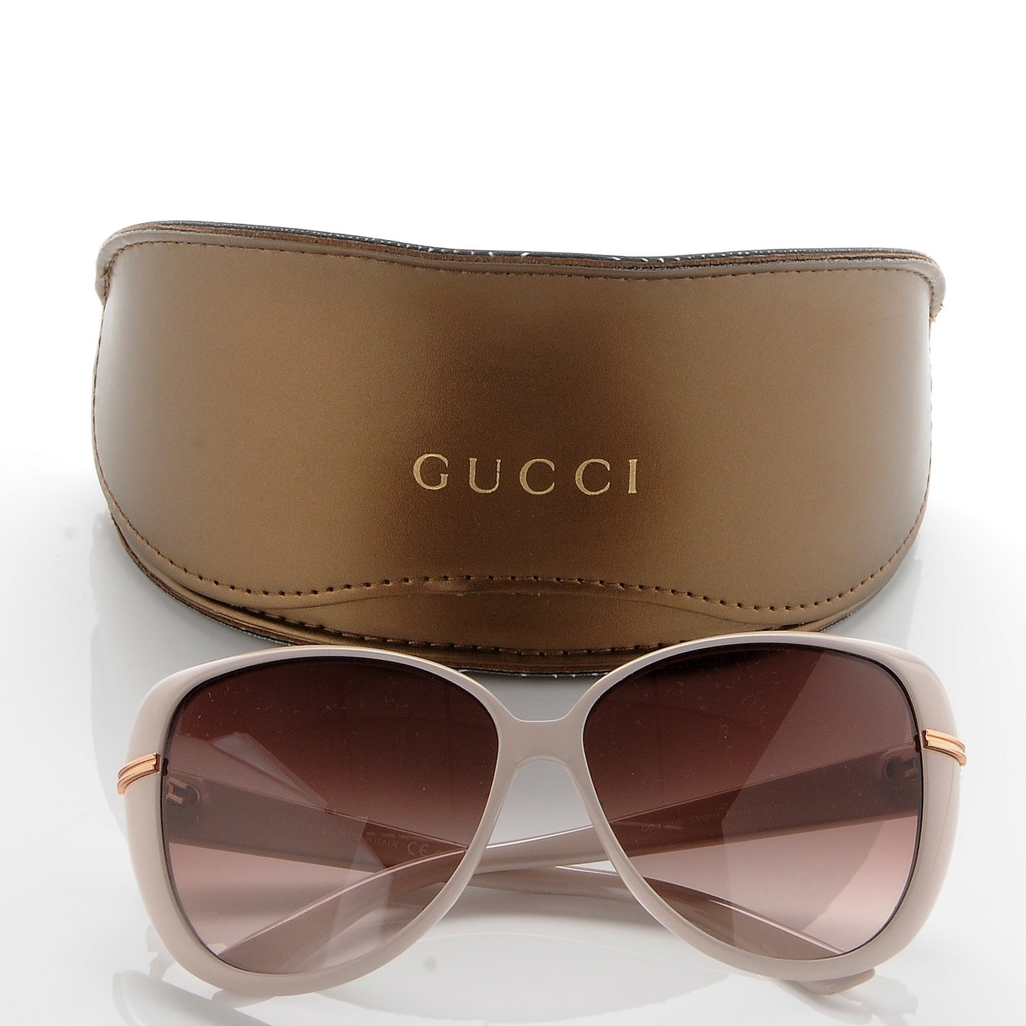 Oversized Sunglasses GG 3156/S Beige