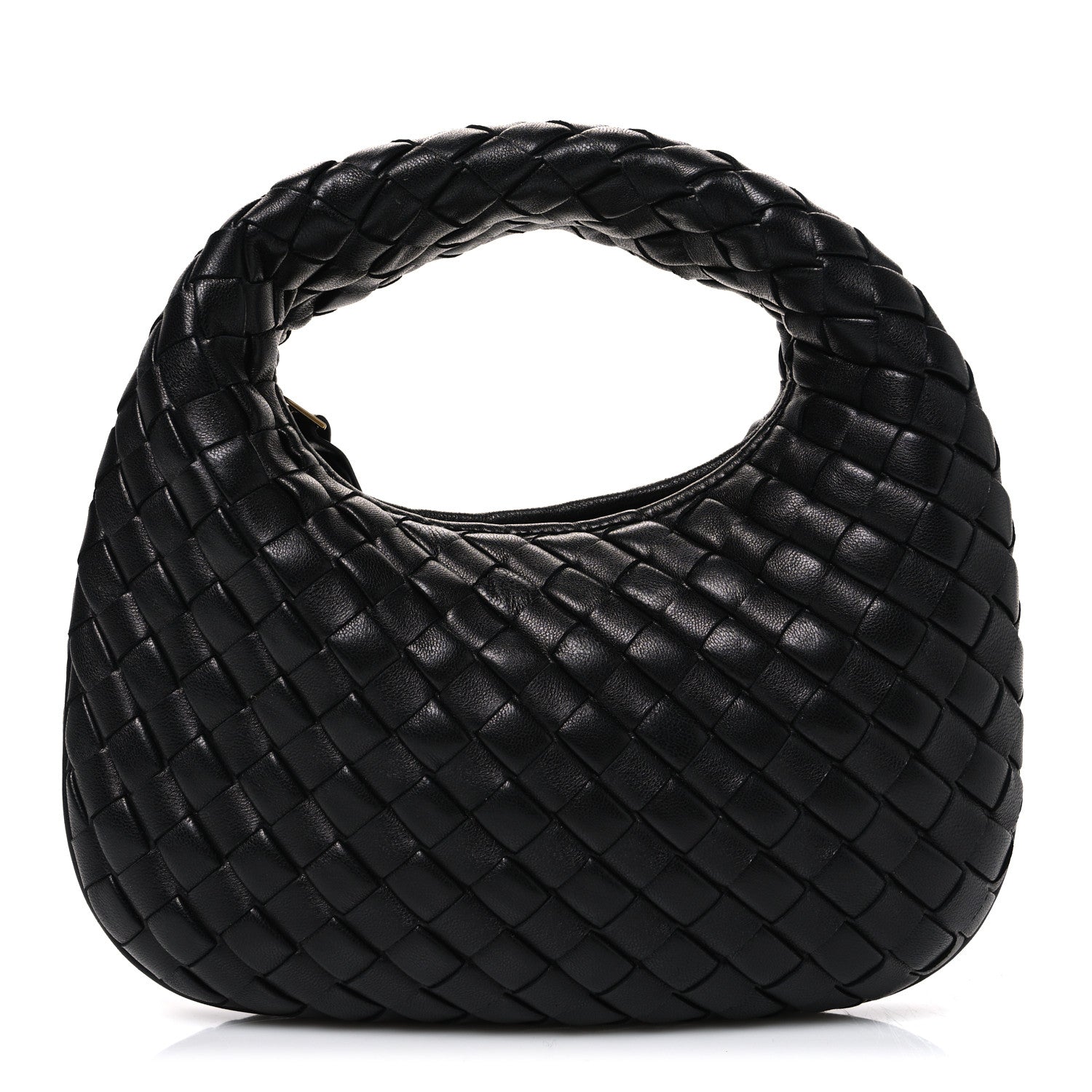 Bottega Veneta Nappa Intrecciato Baby Veneta Hobo Black 1 of 11