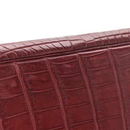 Hermes Matte Niloticus Crocodile Birkin 30 Rouge H 13 of 17