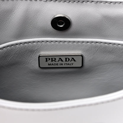Prada Spazzolato Cleo Shoulder Bag Fiordaliso 6 of 9