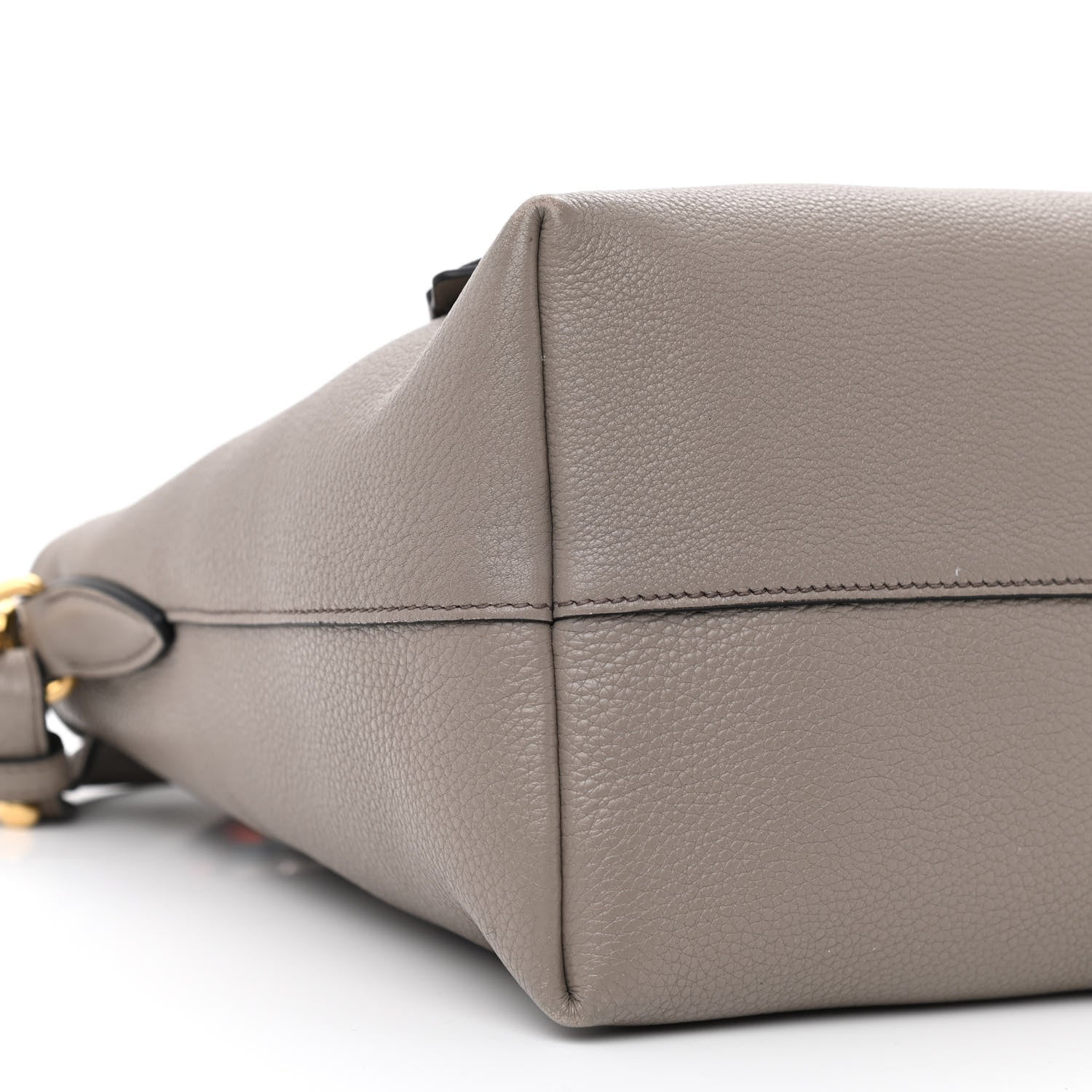 Prada Vitello Daino Shoulder Bag Argilla 10 of 15