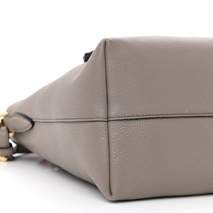 Prada Vitello Daino Shoulder Bag Argilla 10 of 15