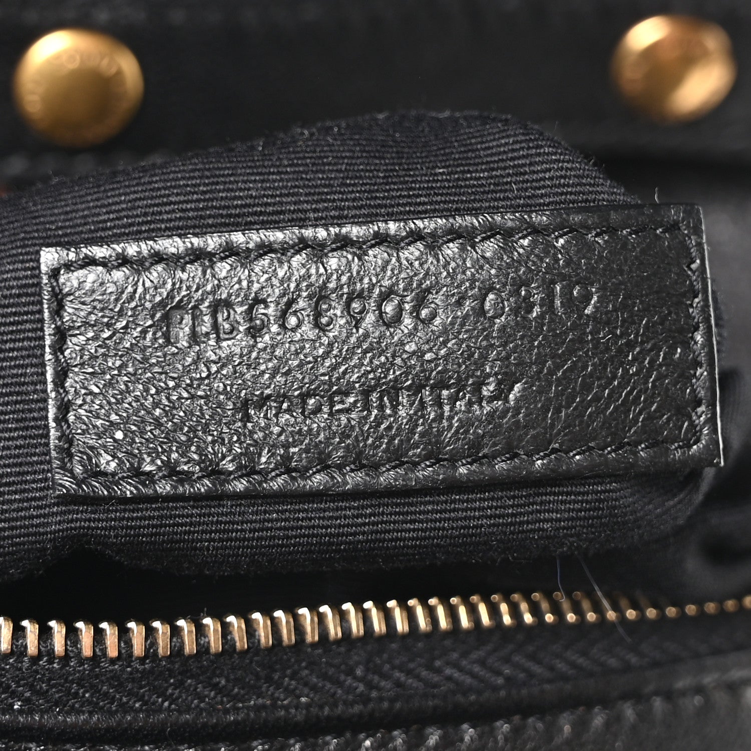 Saint Laurent Lambskin Diamond Quilted Monogram Angie Chain Bag  Black 7 of 10