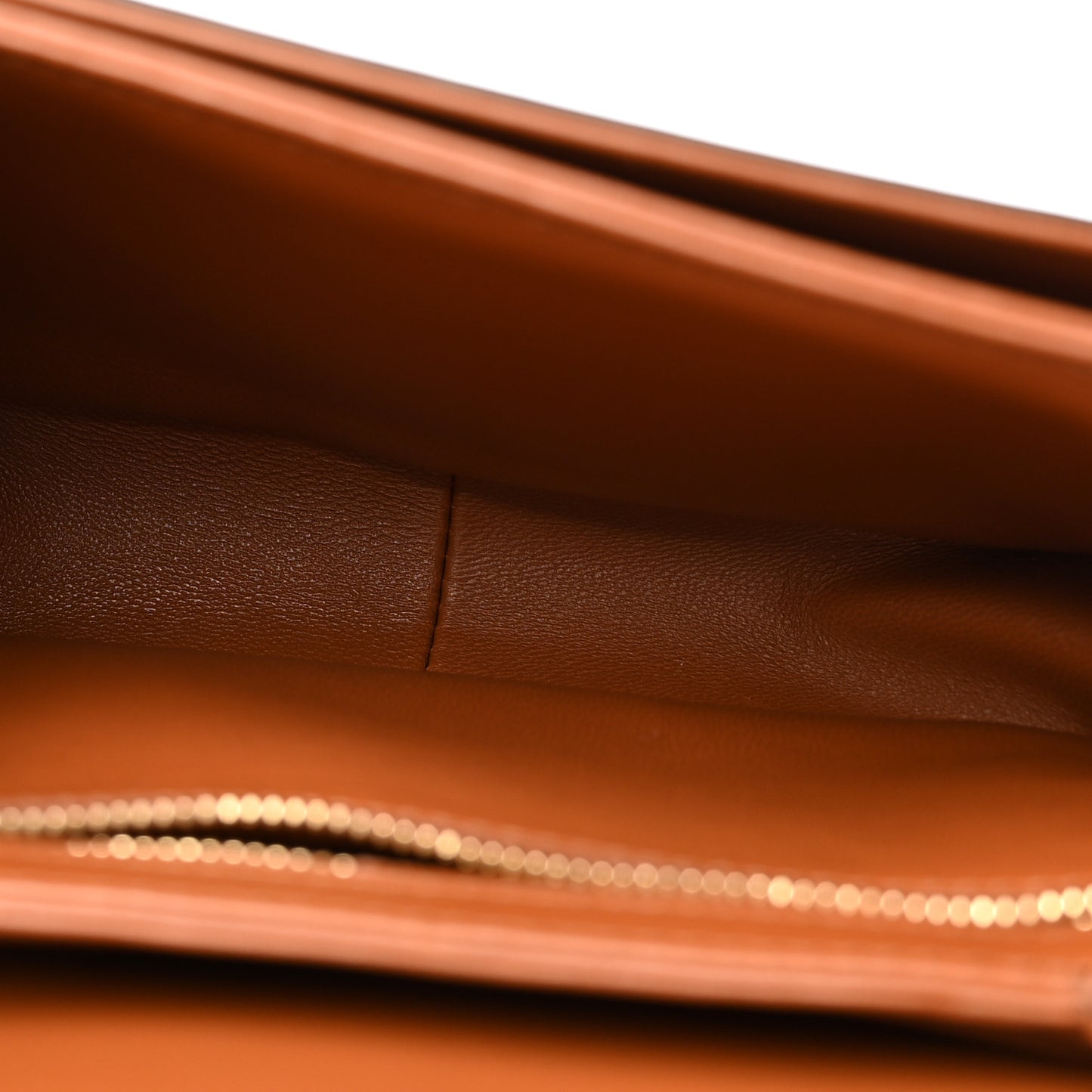 Calfskin Triomphe Canvas Teen Triomphe Bag Tan