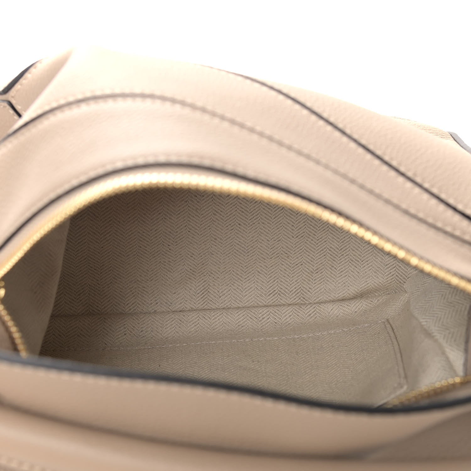 Loewe Grained Calfskin Small Puzzle Bag Sand 5 of 8