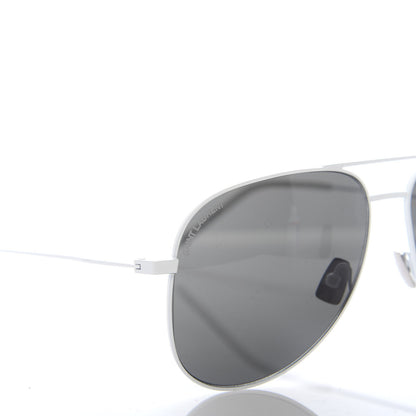 Saint Laurent Aviator Classic 11 Sunglasses White 8 of 9