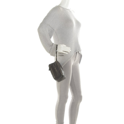 Givenchy Sugar Goatskin Pandora Wristlet Elephant Grey 2 of 8