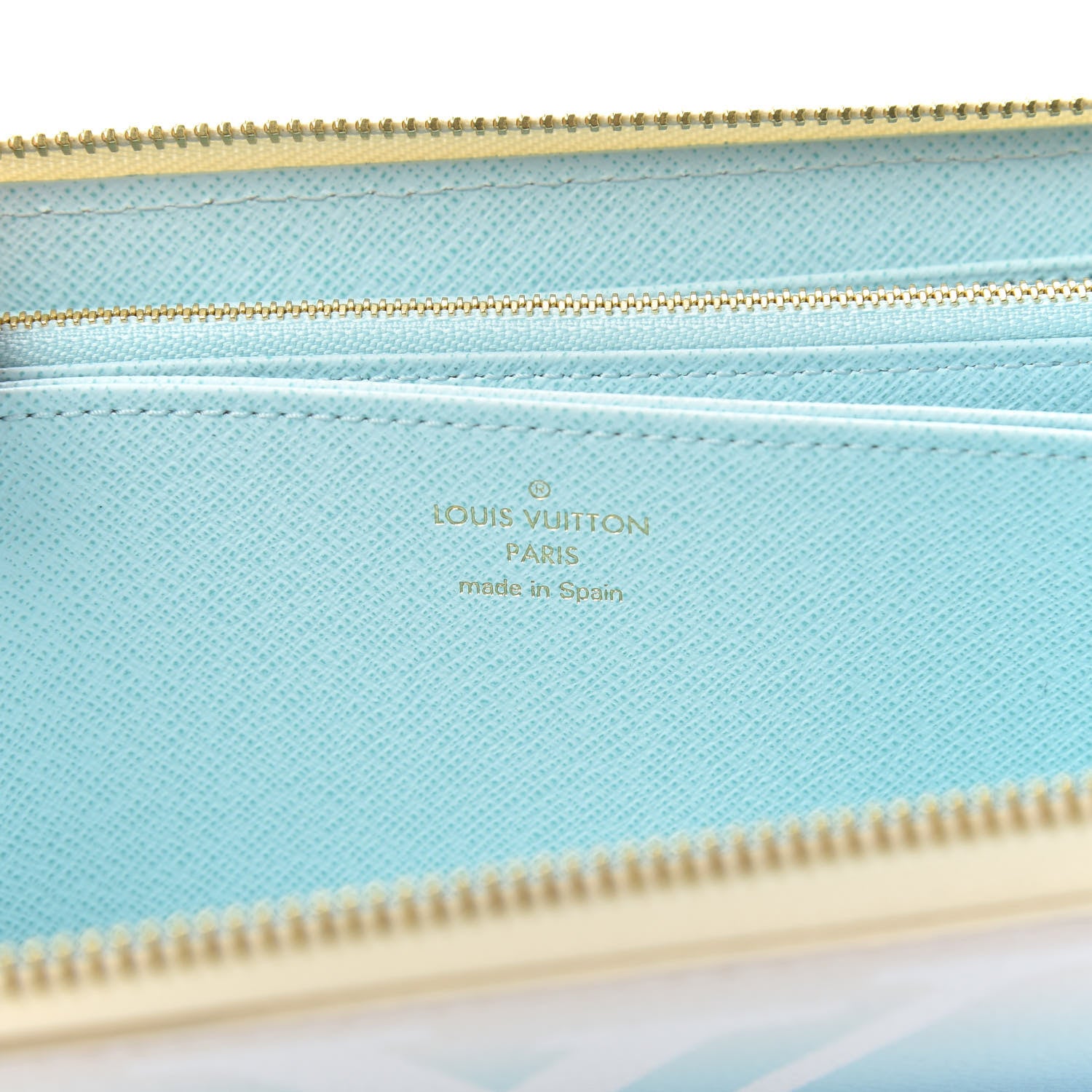 Louis Vuitton Monogram Giant By The Pool Zippy Wallet Blue 7 of 8