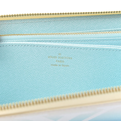 Louis Vuitton Monogram Giant By The Pool Zippy Wallet Blue 7 of 8