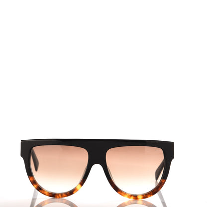 Celine Shadow Sunglasses CL 41026/S Black Havana 2 of 7