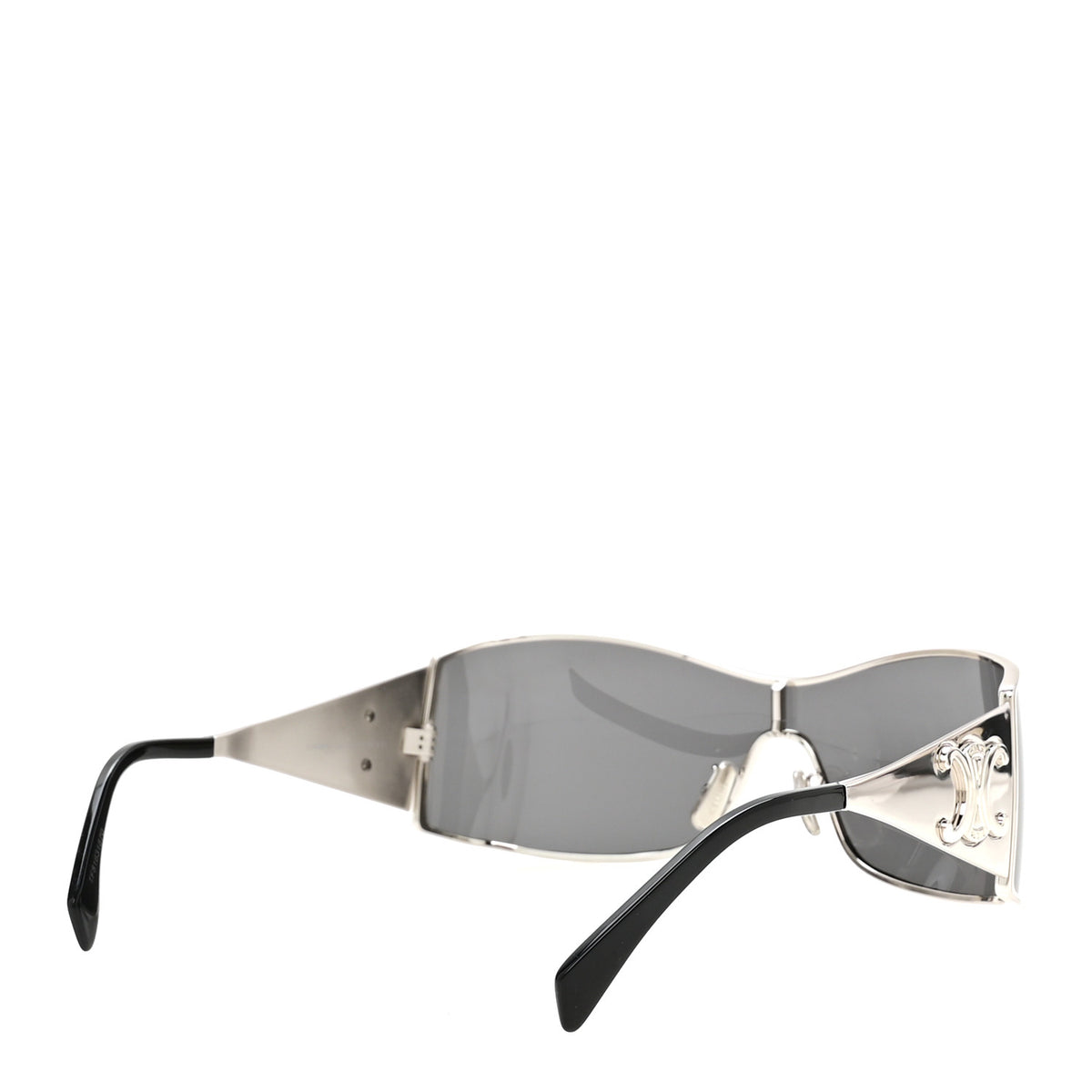 Metal Triomphe Sunglasses CL40283U Silver Black