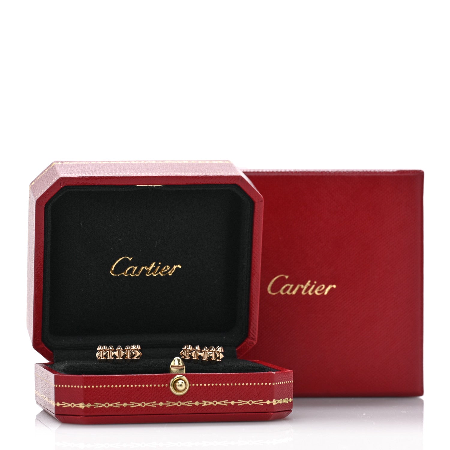 Cartier 18K Pink Gold Mini Clash de Cartier Earrings 5 of 5