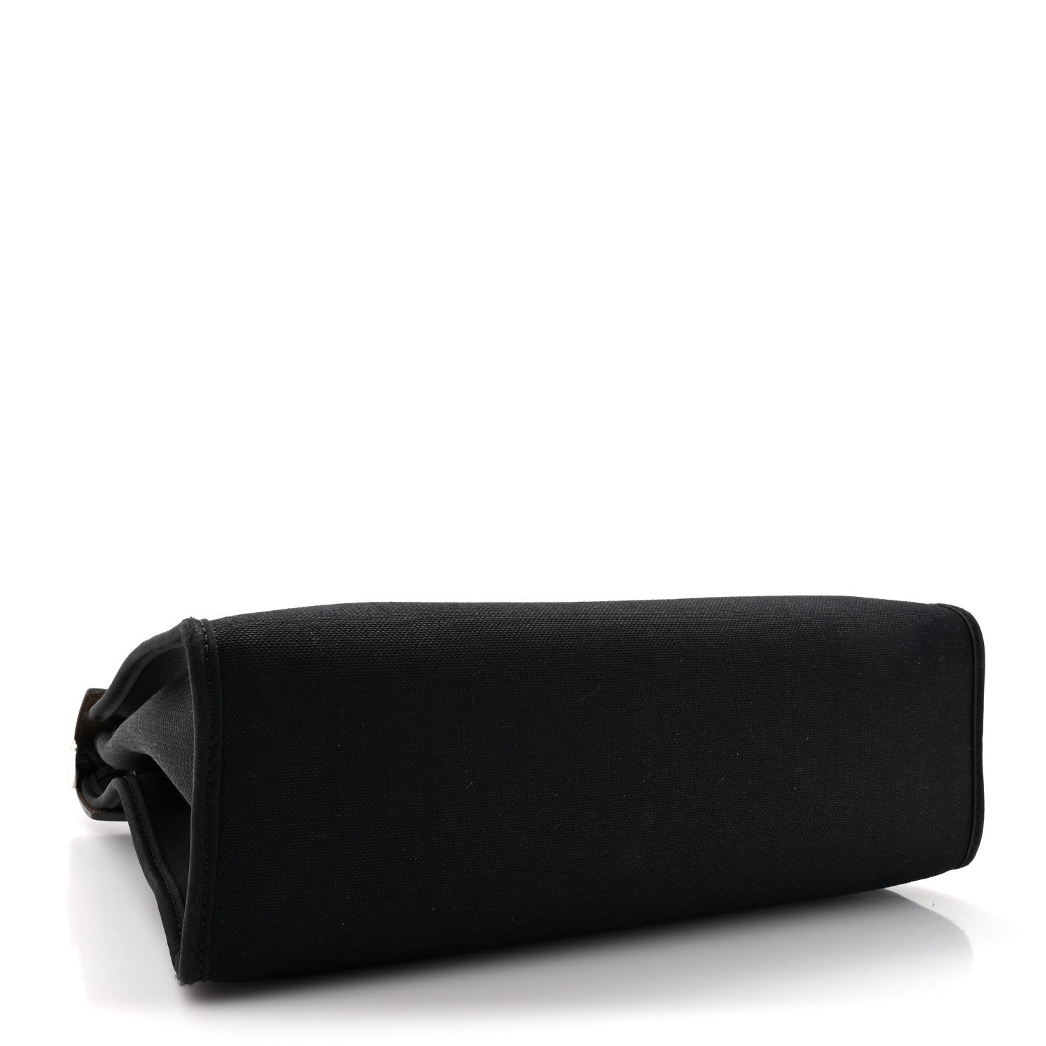 Hermes Military Toile Vache Hunter Herbag Zip PM 31 Black 5 of 19
