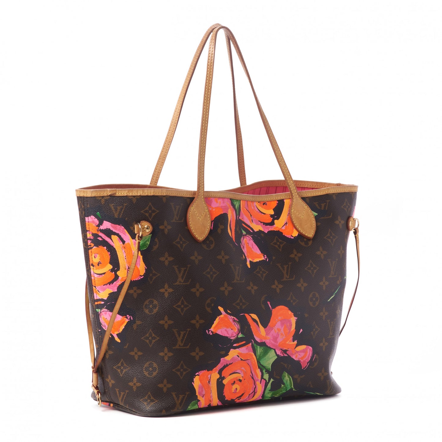 Monogram Roses Neverfull MM
