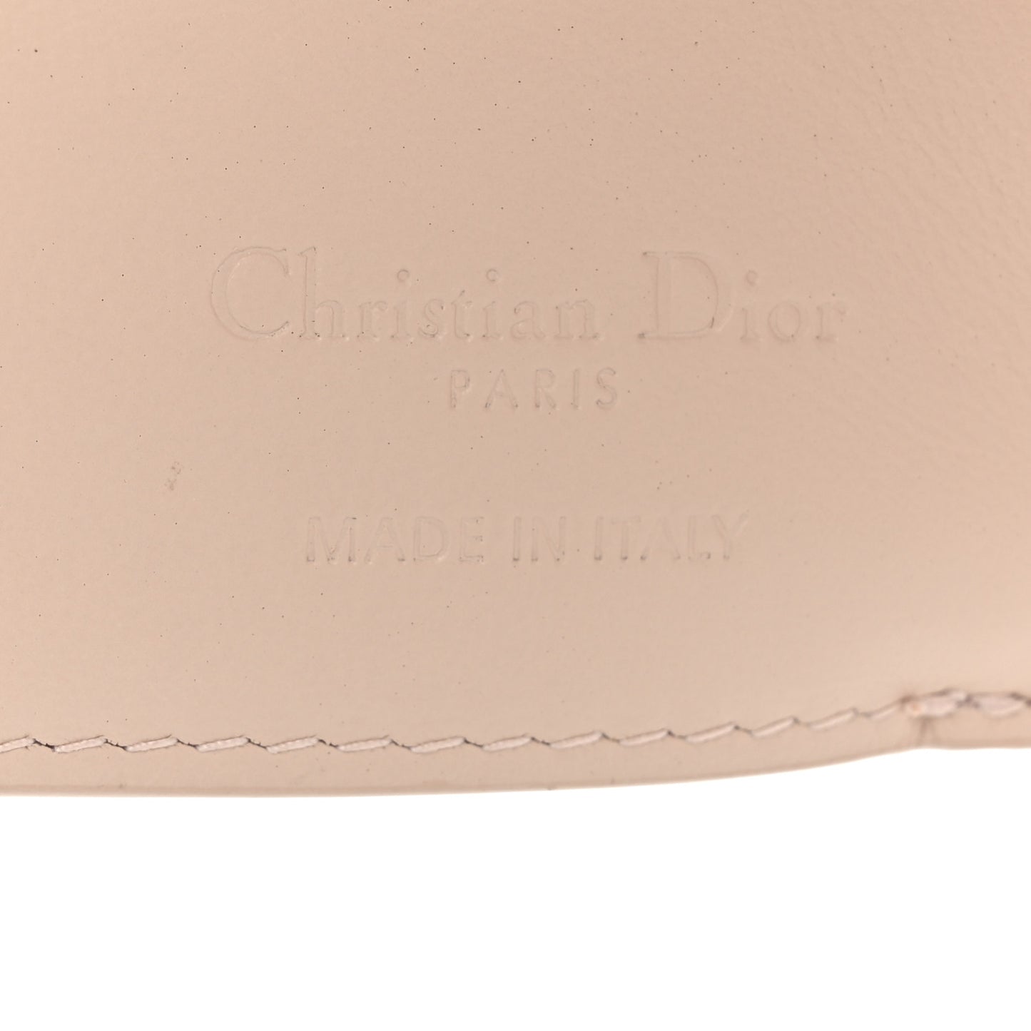 Patent Cannage Lady Dior Lotus Wallet Powder Pink