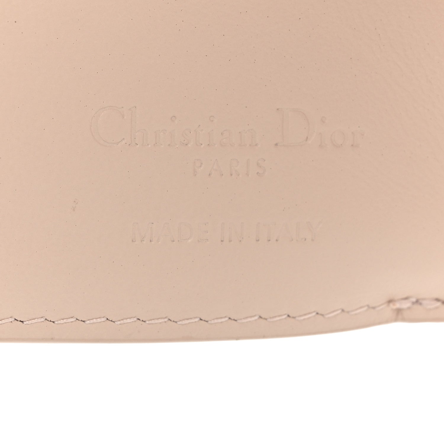 Christian Dior Patent Cannage Lady Dior Lotus Wallet Powder Pink 7 of 8