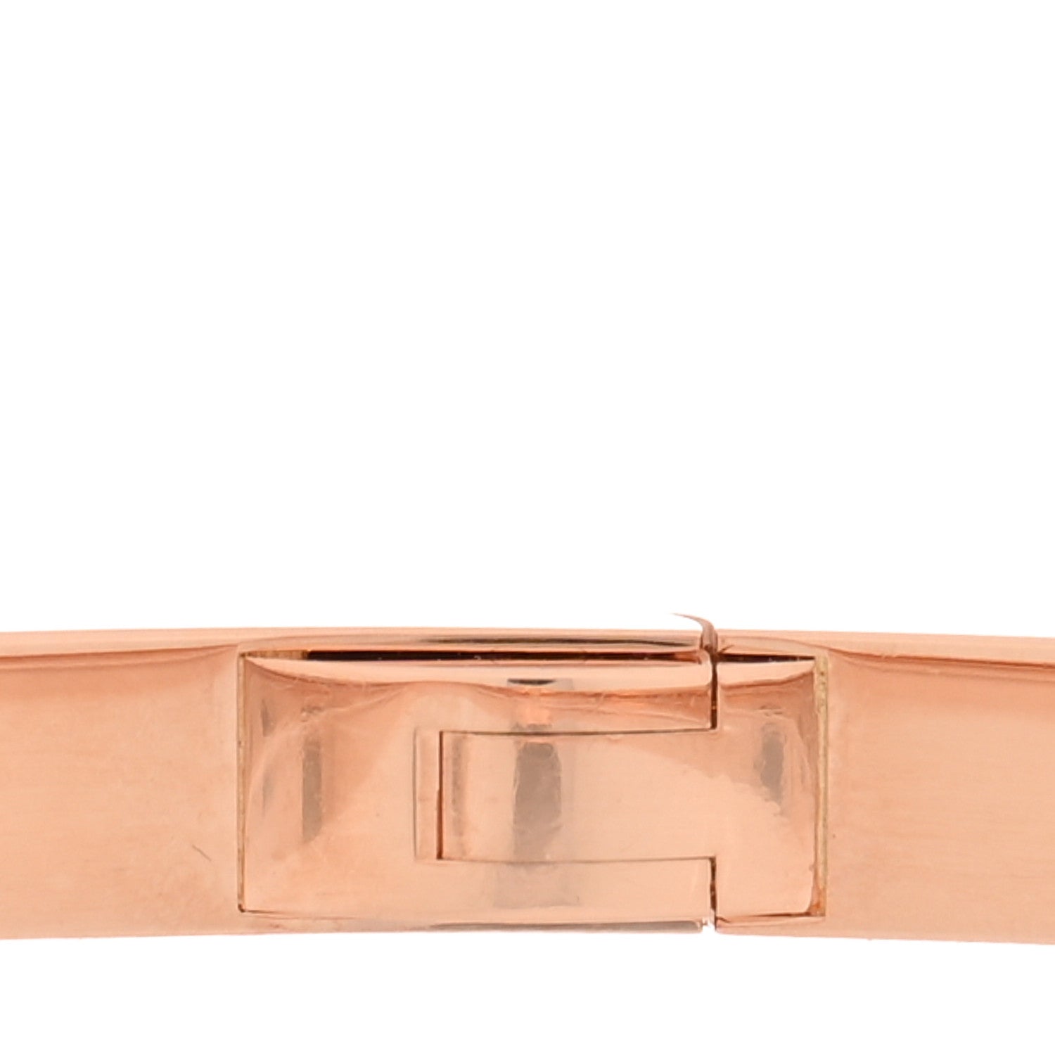 Cartier 18K Pink Gold 6 Diamond Small LOVE Bracelet 20 4 of 5