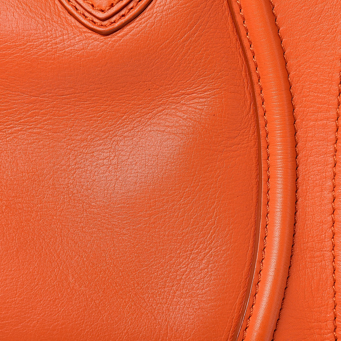 Smooth Calfskin Mini Luggage Bright Orange