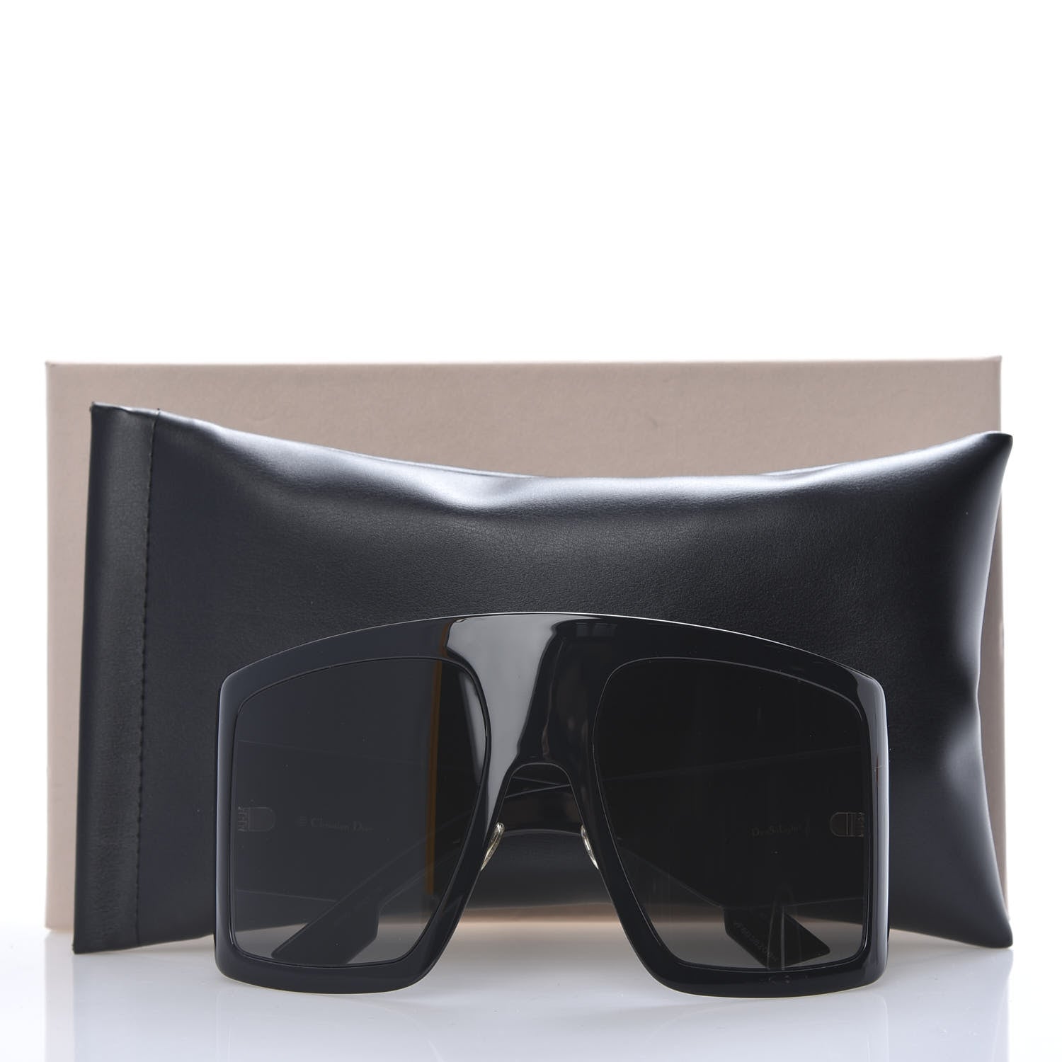 Christian Dior So Light Shield Sunglasses Black 8 of 8