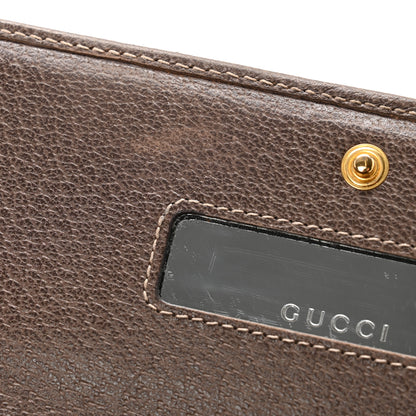 Gucci GG Supreme Monogram Web Ophidia Wallet On Chain Brown 8 of 10