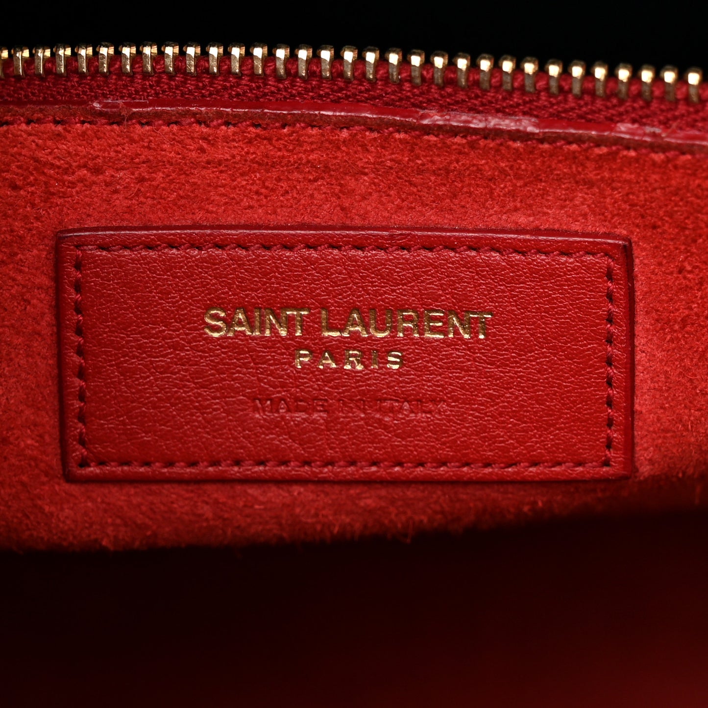 Calfskin Small Sac De Jour Vermillion
