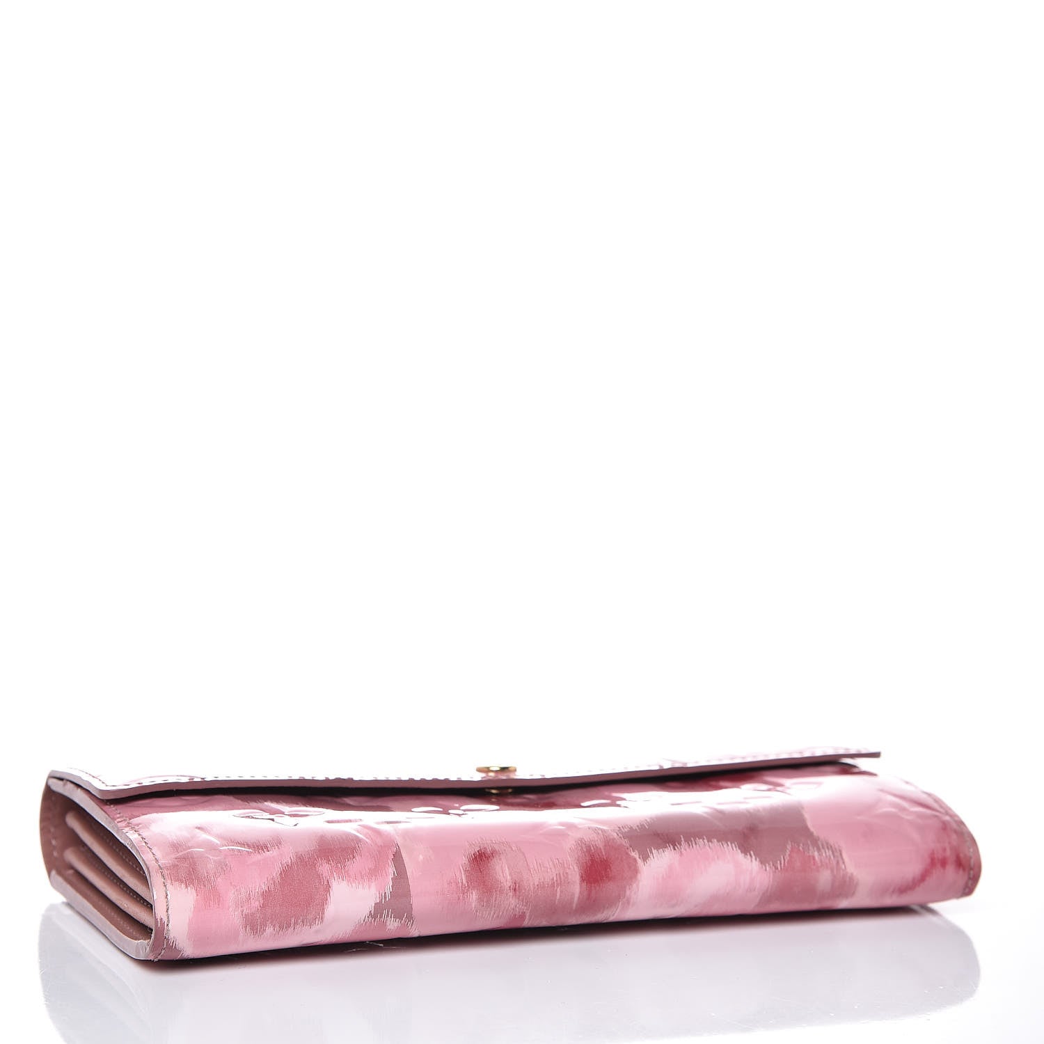 Louis Vuitton Vernis Ikat Sarah Wallet Rose Velours 4 of 9