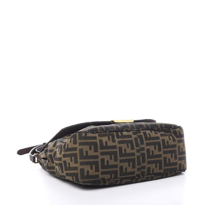 Fendi Zucca Vitello Artic Messenger Bag Tobacco Castagna 3 of 11