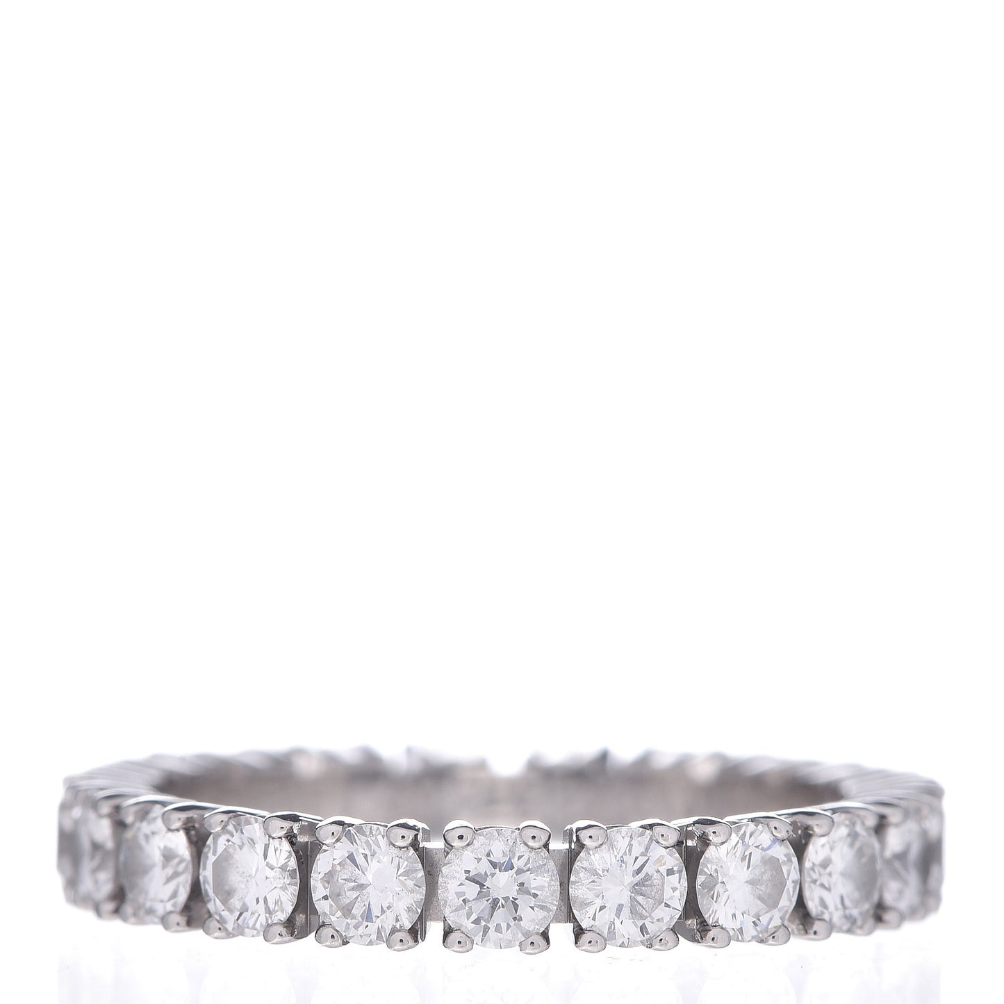 Platinum Diamond 1.47ct Destinee Wedding Band Ring 50 5.25