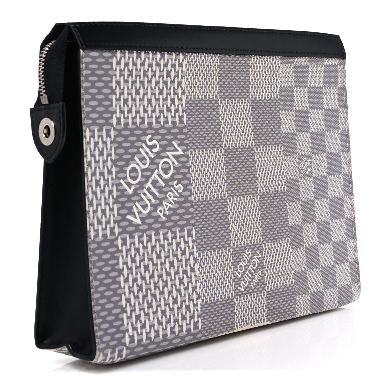 Louis Vuitton Damier Graphite 3D Pochette Voyage Antarctica 3 of 8
