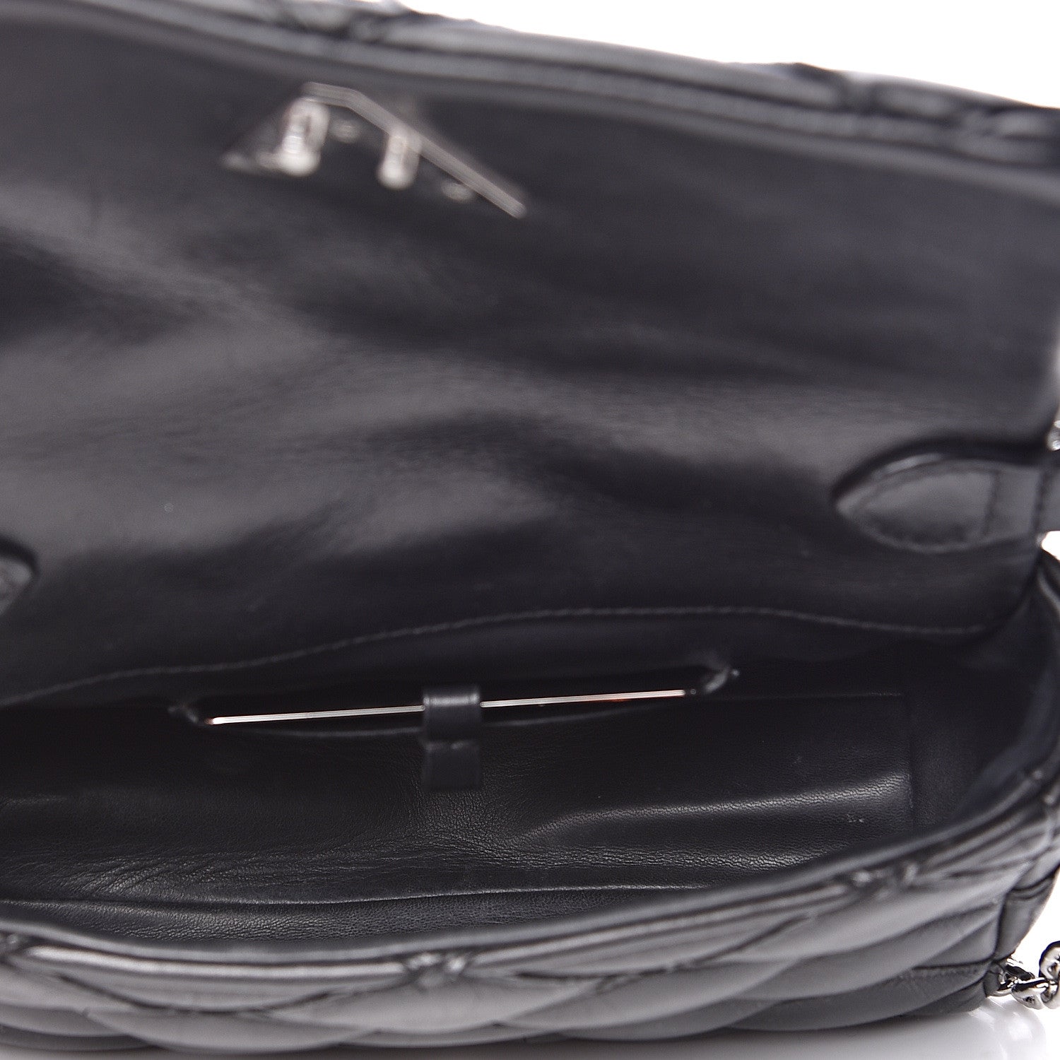 Louis Vuitton Lambskin Malletage GO-14 PM Black 4 of 17