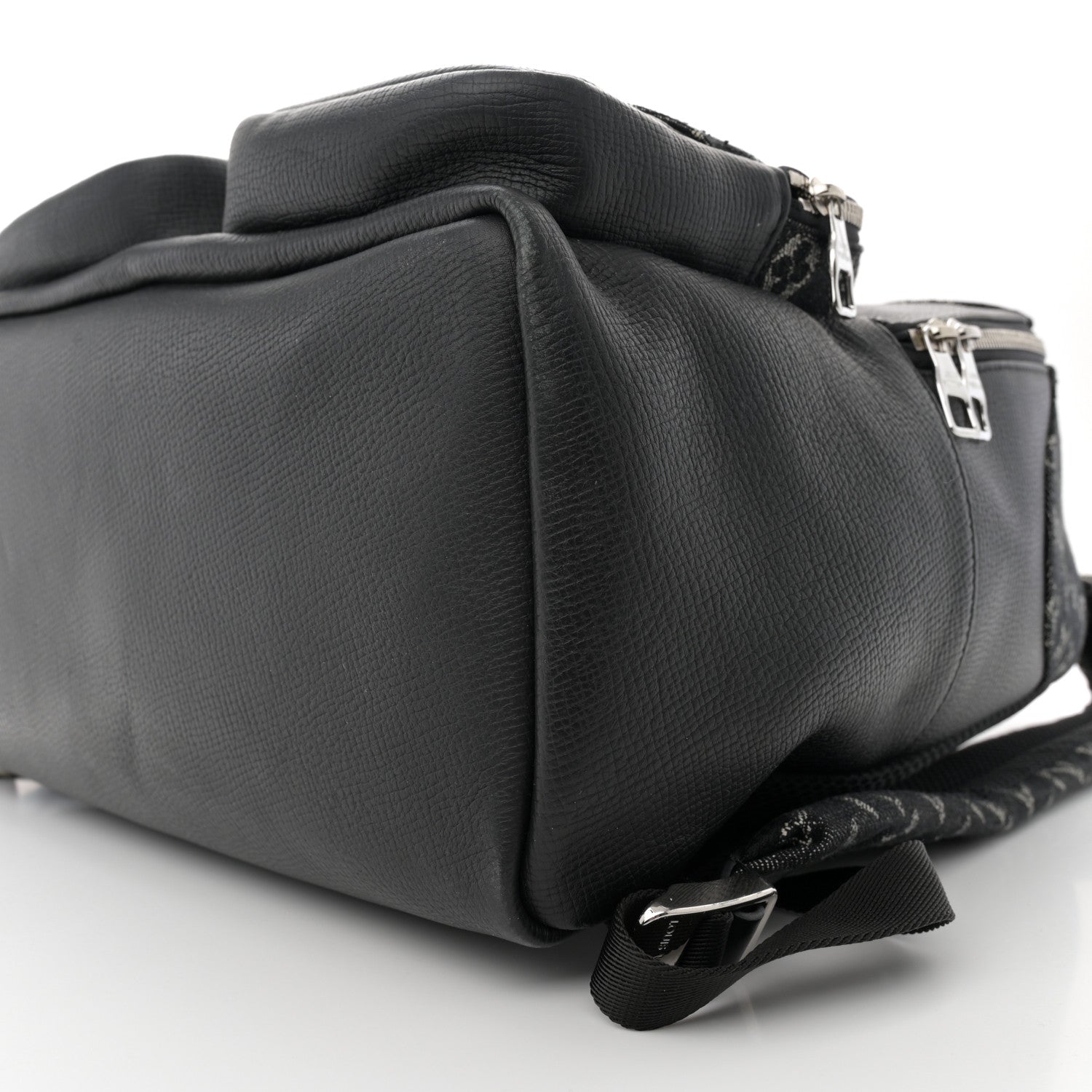 Louis Vuitton x NIGOLOUIS VUITTON x NIGO Taurillon Monogram Denim Drip Campus Backpack Black Black 9 of 12