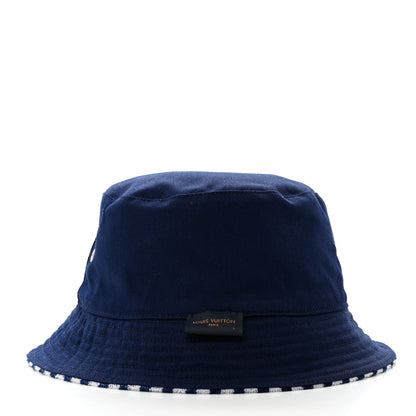 Louis Vuitton LV Graphical Reversible Bucket Hat L Blue 12 of 15