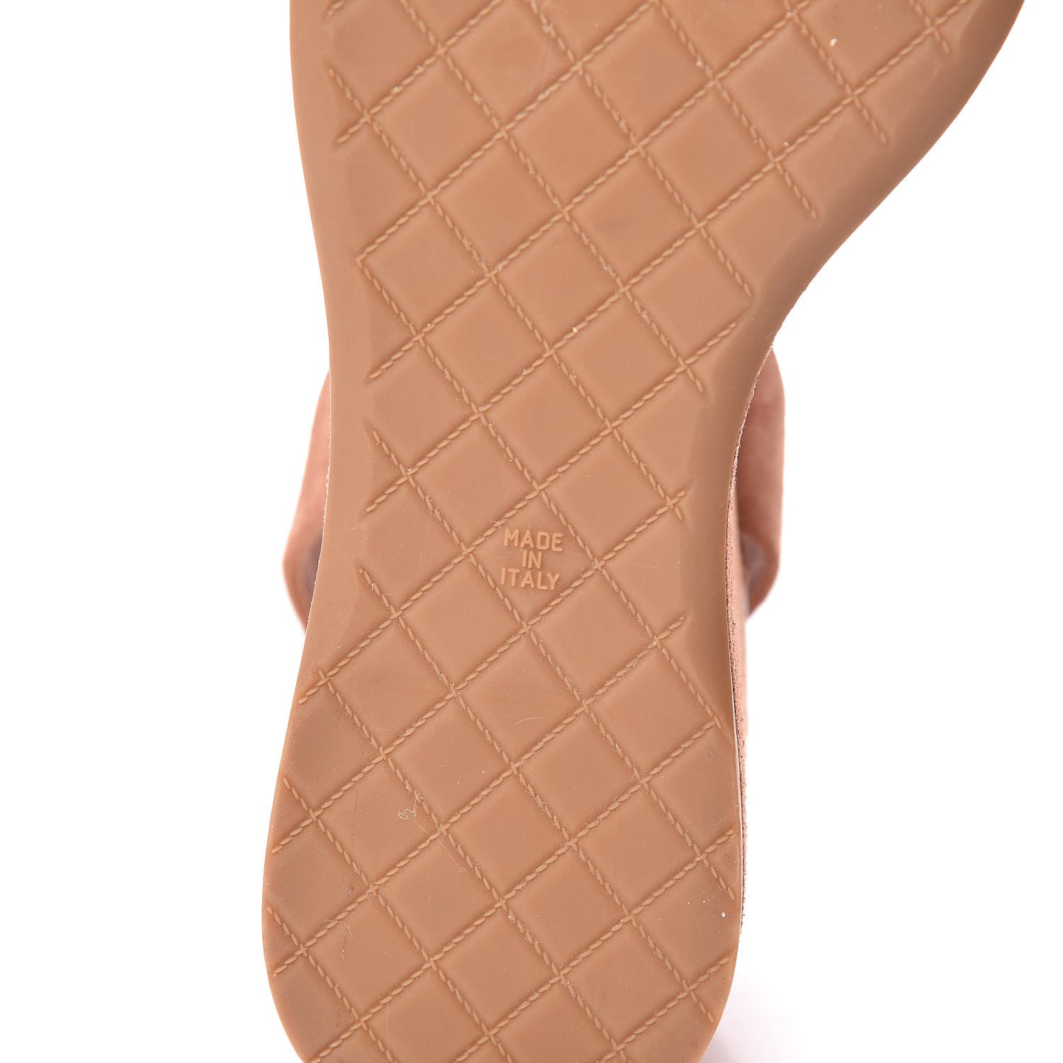 Chanel Suede Calfskin Platform Wedge Sandals 36.5 Brown 6 of 8